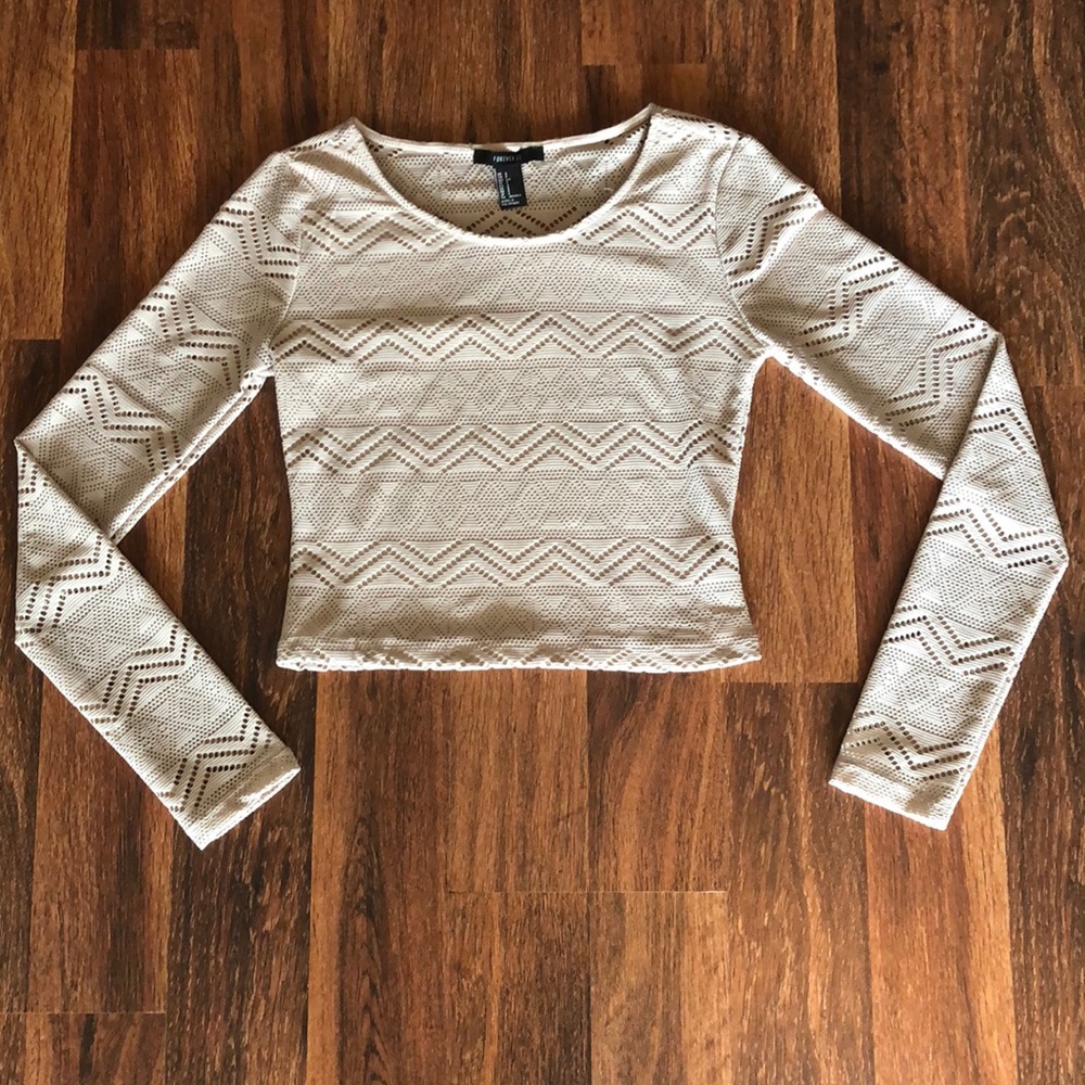 Long Sleeve Crop Top